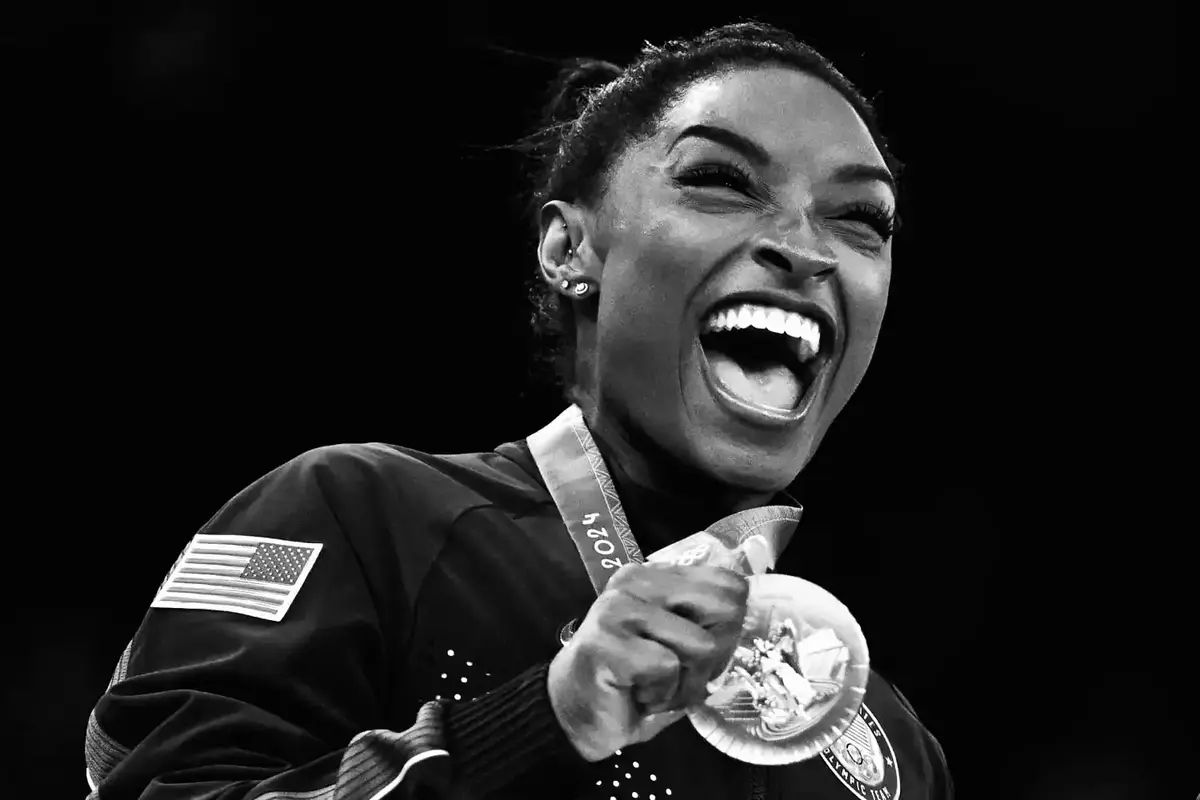 SIMONE BILES quote encrypted in cryptoquote of september 14